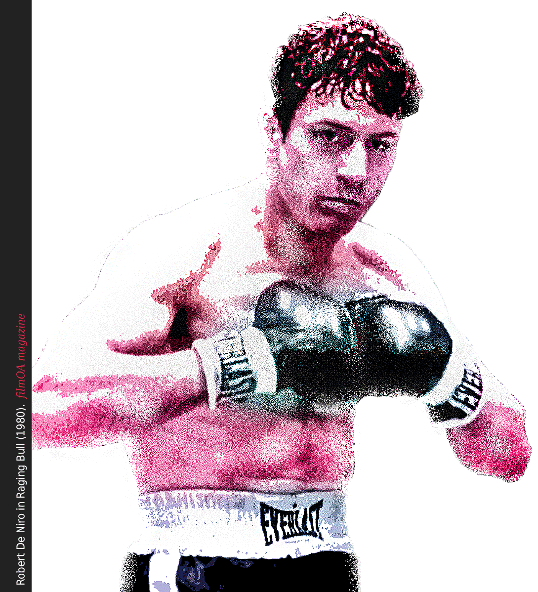 Robert De Niro Raging Bull poster art boxing Everlast