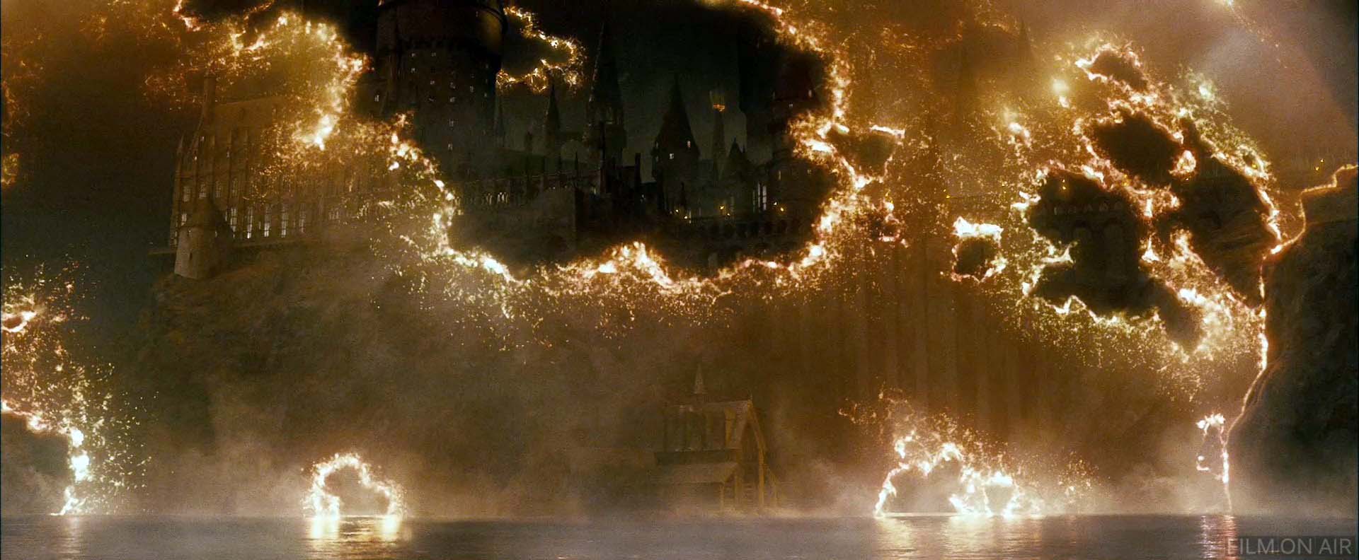 Burning Sky
 in Harry Potter and the Deathly Hallows Part 2 in Harry Potter and the Deathly Hallows Part 2