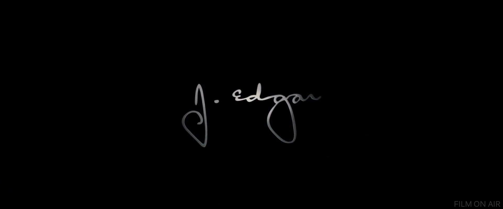 J Edgar Signature
 in J. Edgar in J. Edgar