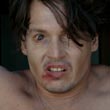 Johnny Depp Bloody Eye
 in The Rum Diary