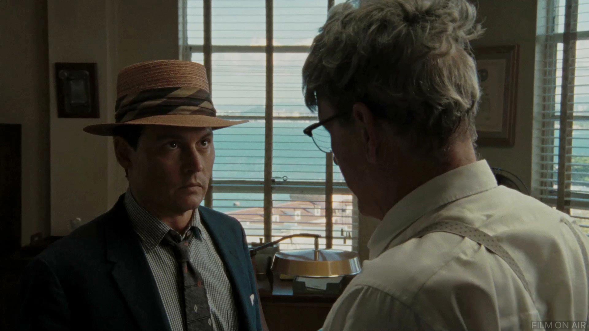 Wig in The Rum Diary in The Rum Diary