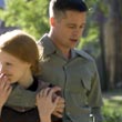 Brad Pitt Jessica Chastain
 in The Tree of Life
