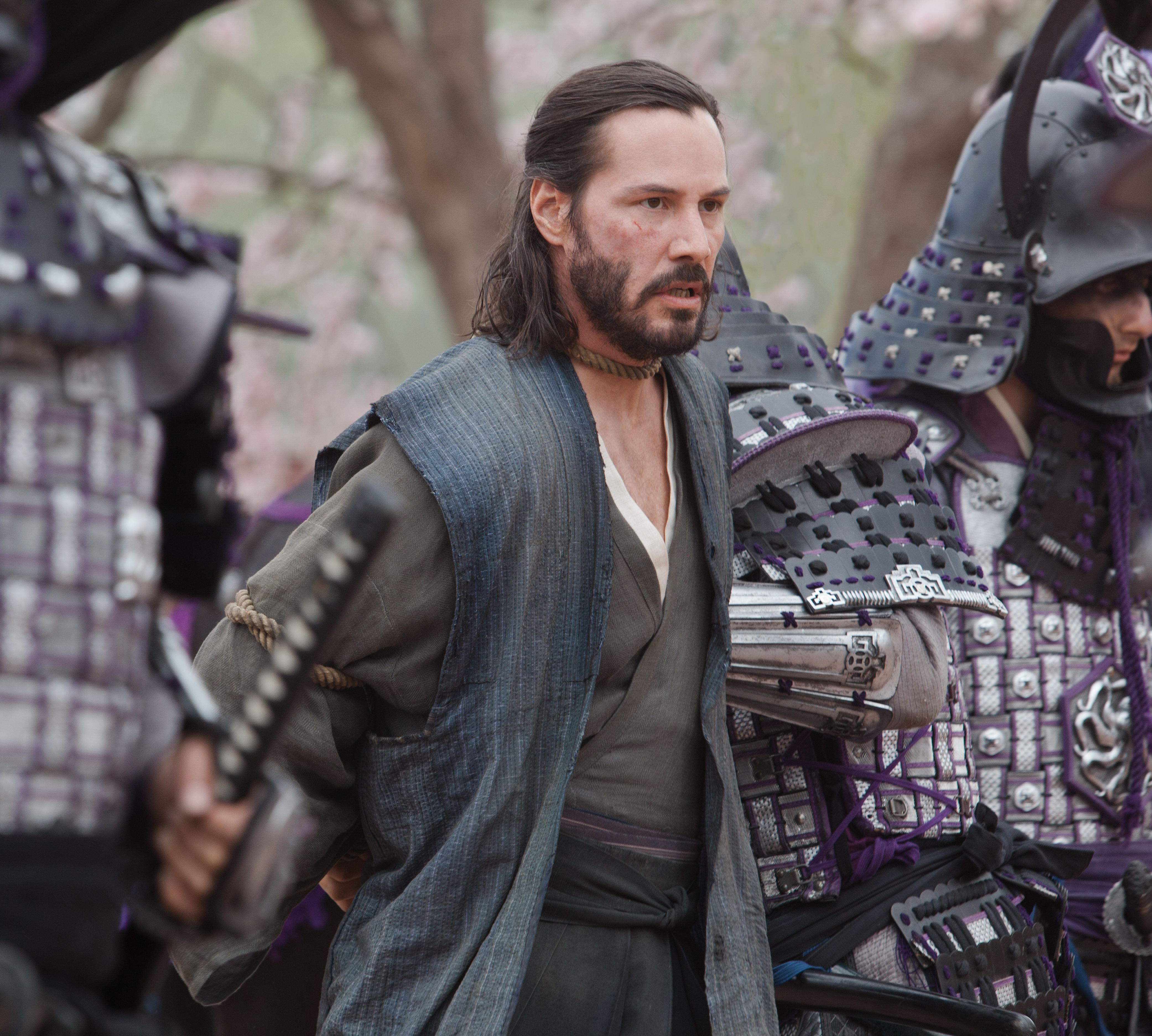 Kai taken prisoner by purple men in 47 Ronin