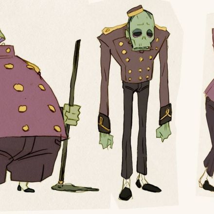 Early Zombie Bellhop Designs from Hotel Transylvania. | Cultjer