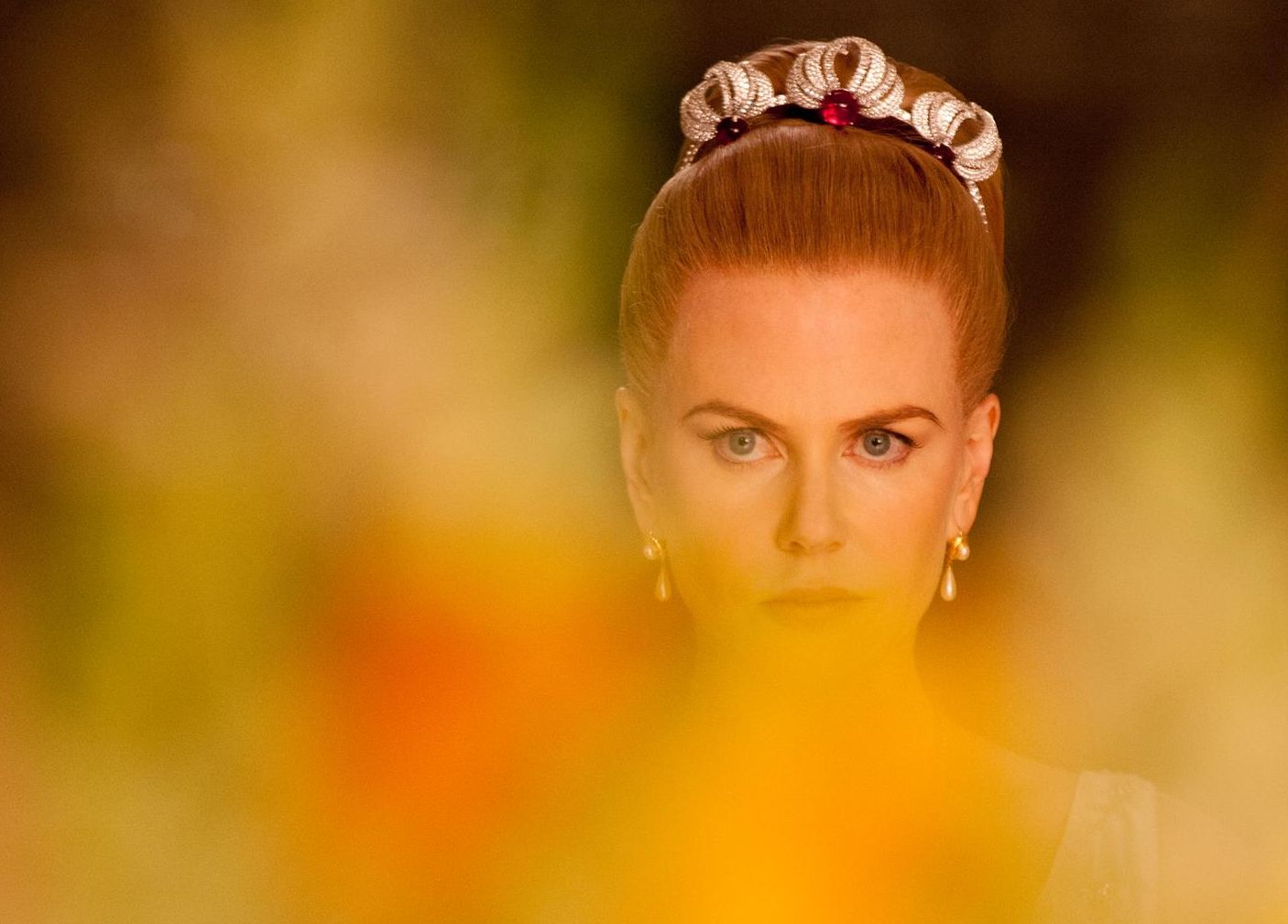 Grace of Monaco in orange