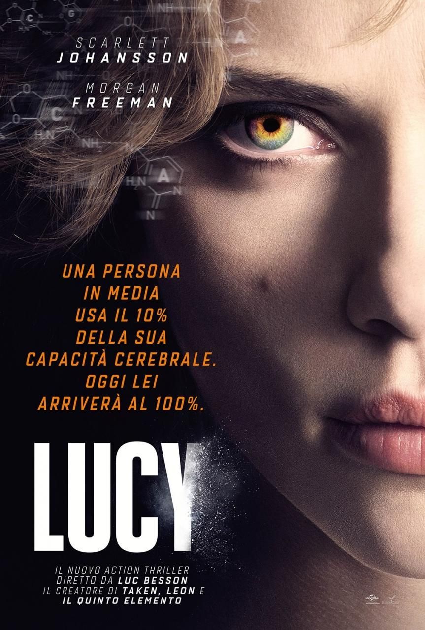 New International Poster for Luc Besson&#039;s, Lucy