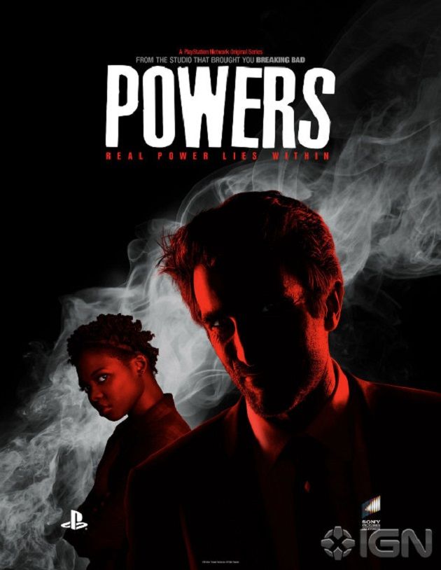 First Poster for PlayStation’s ‘Powers’ TV Show