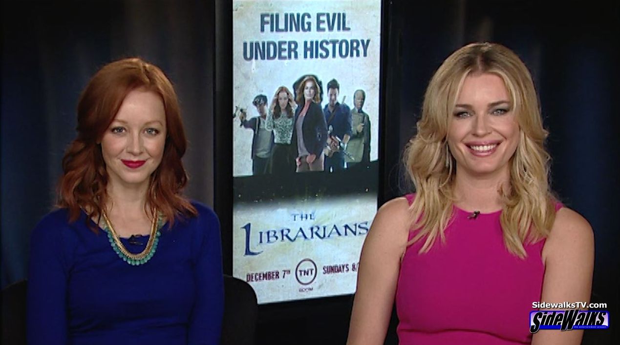 Interview: Rebecca Romijn &amp; Lindy Booth (The Librarians) - A