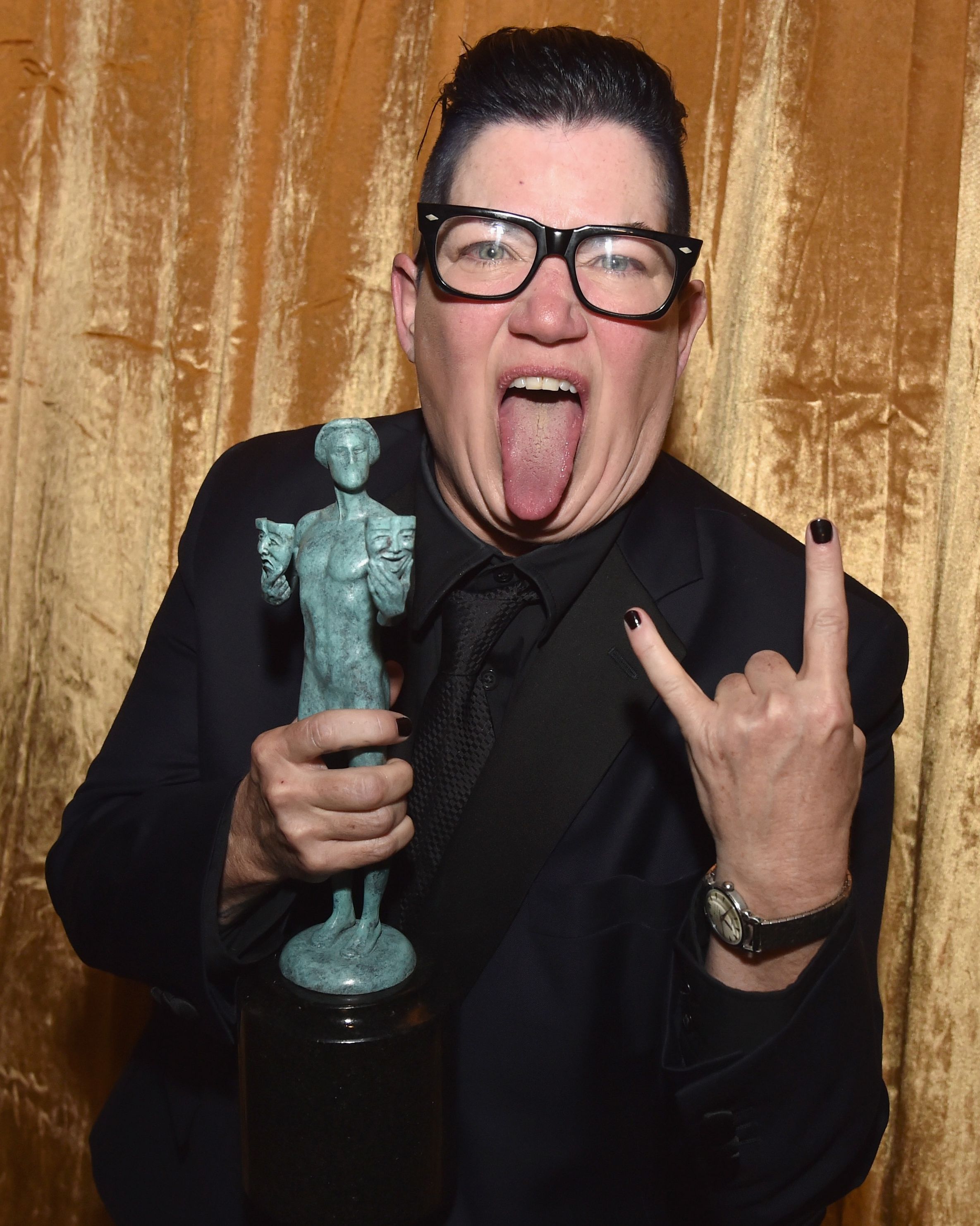 Lea DeLaria, nasty tongue and her 2015 SAG Award, rock-&#039;n-ro