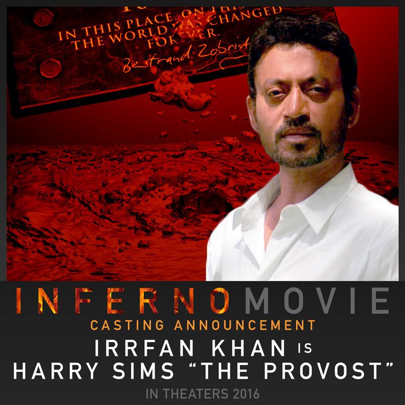 Irrfan Khan is Harry Sims &quot;The Provost&quot;