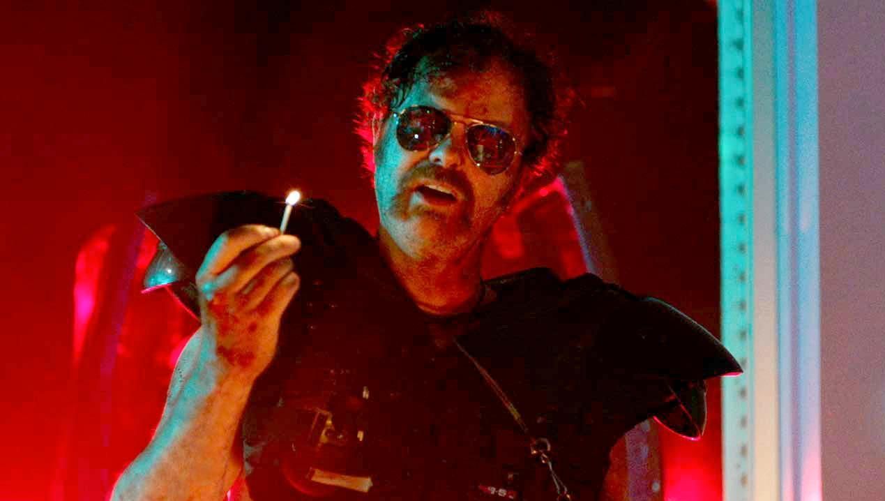 Rainn Wilson lights a fire in Cooties