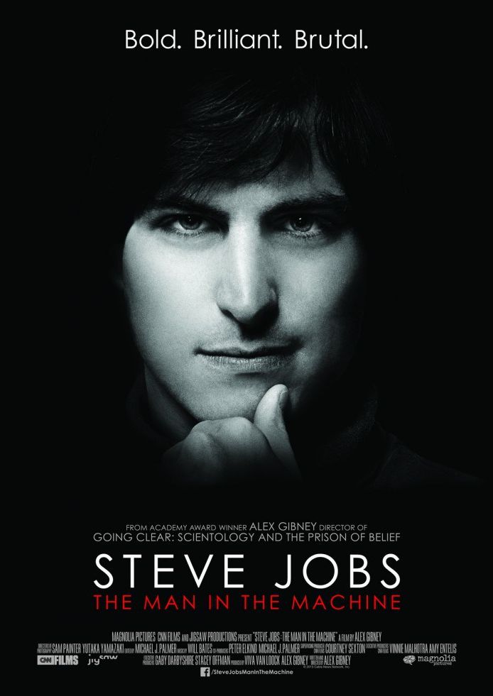 Steve Jobs: The Man in the Machine Black Poster