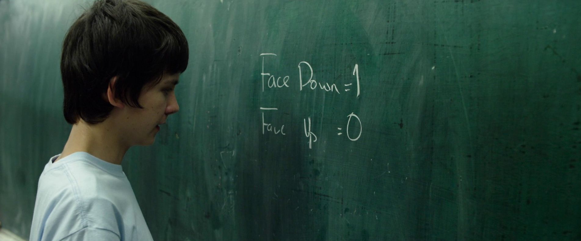 Asa Butterfield does some math