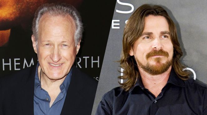 Michael Mann and Christian Bale.