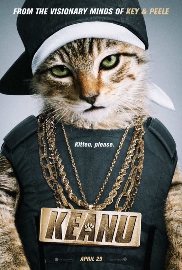 Key and Peele&#039;s &quot;Keanu&quot; movie poster