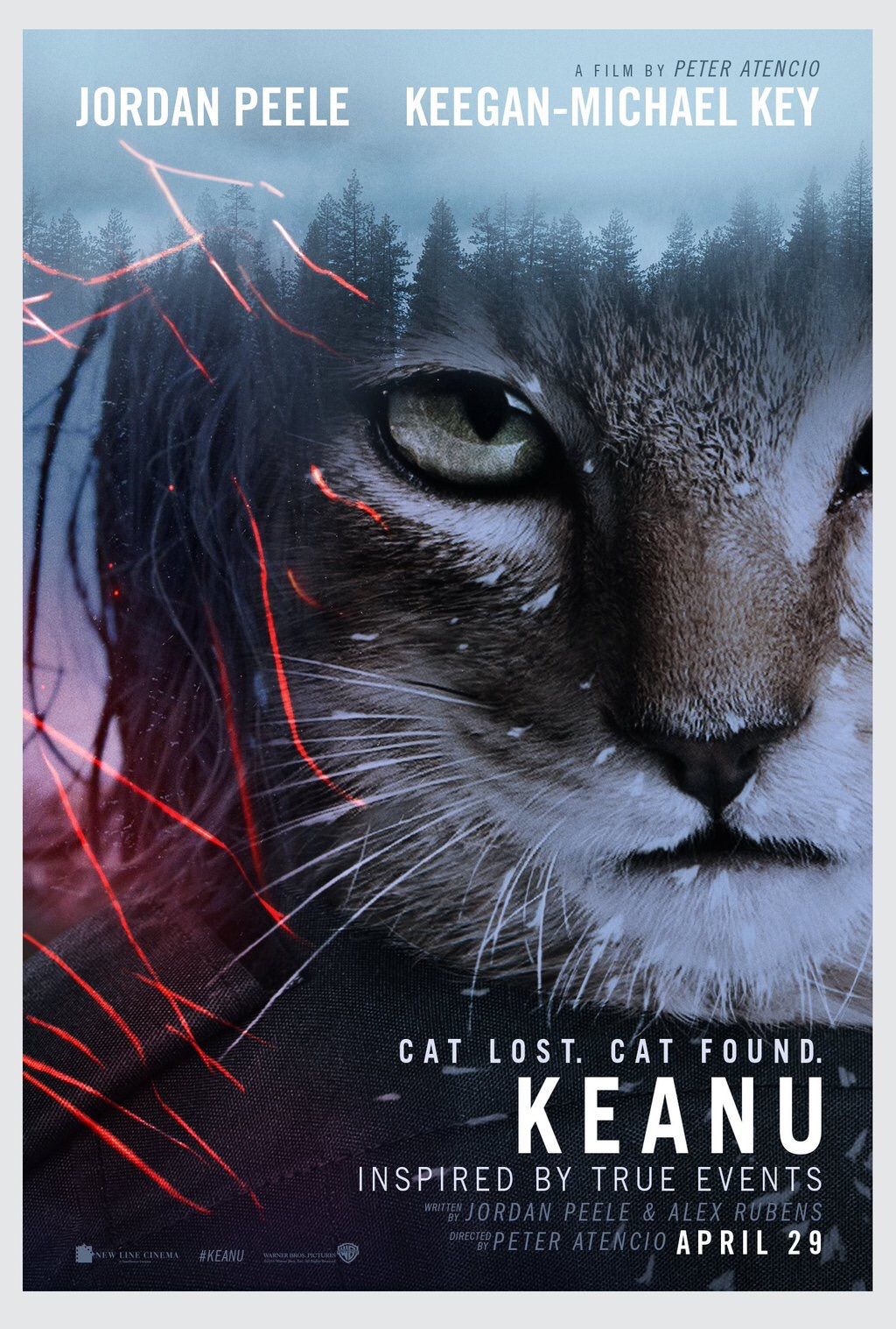 Keanu - The Revenant parody poster