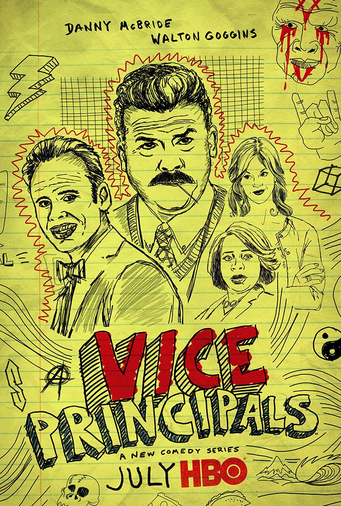 First poster for upcoming HBO comedy Vice Principals