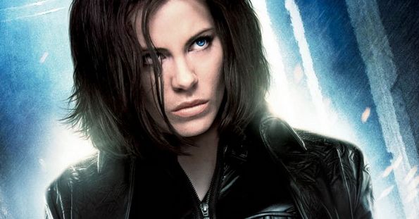 Kate Beckinsale as Selene in Underworld