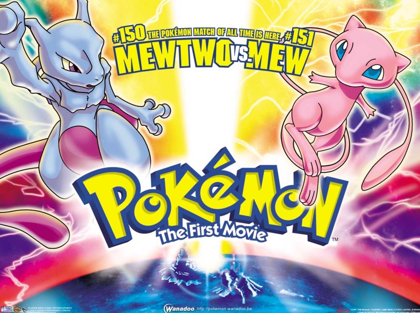 Pokemon: The First Movie poster