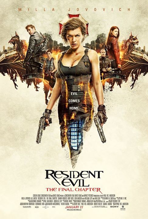 New poster for &quot;Resident Evil: The Final Chapter&quot;