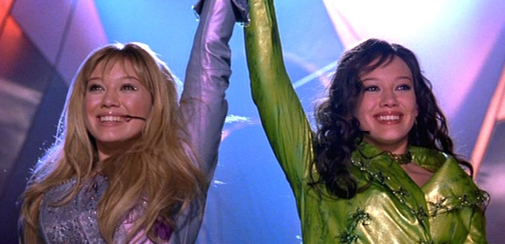 Hilary Duff and Hilary Duff in "The Lizzie McGuire Movie"