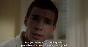 Breaking the fourth wall in Funny Games