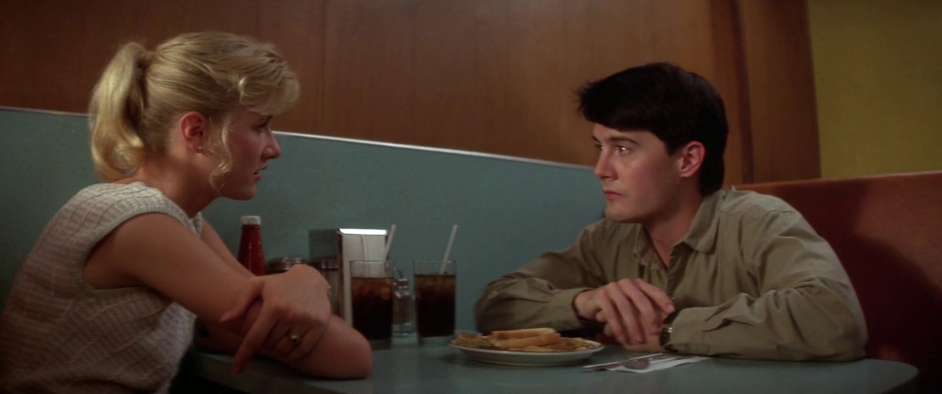 Kyle MacLachlan and Laura Dern, one of the great cinematic p