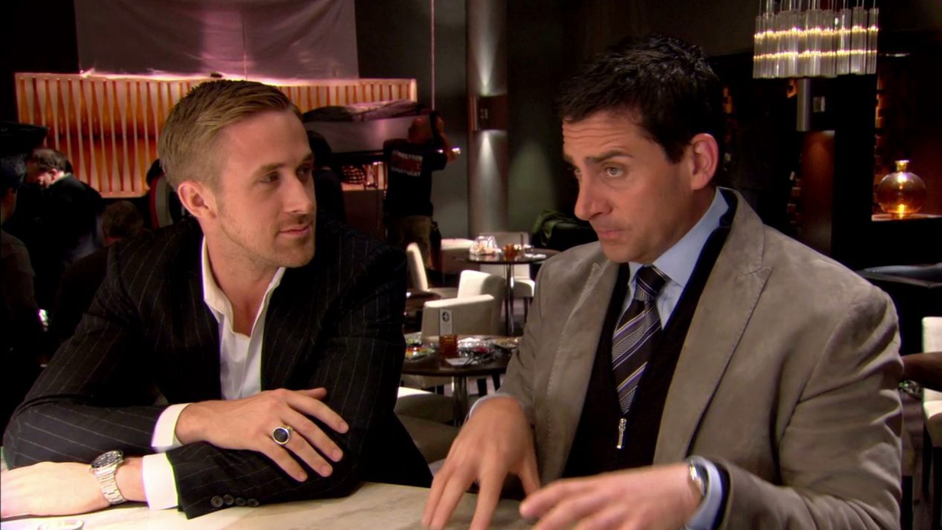 Behind the Scenes of Crazy Stupid Love with Steve Carell and Ryan
