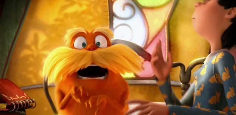 No time to kiss Audrey in The Lorax | Cultjer