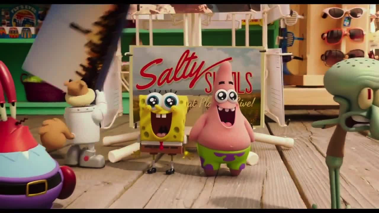 Official Trailer for &#039;The Spongebob Squarepants Movie: Sponge Out Of Water&#039;