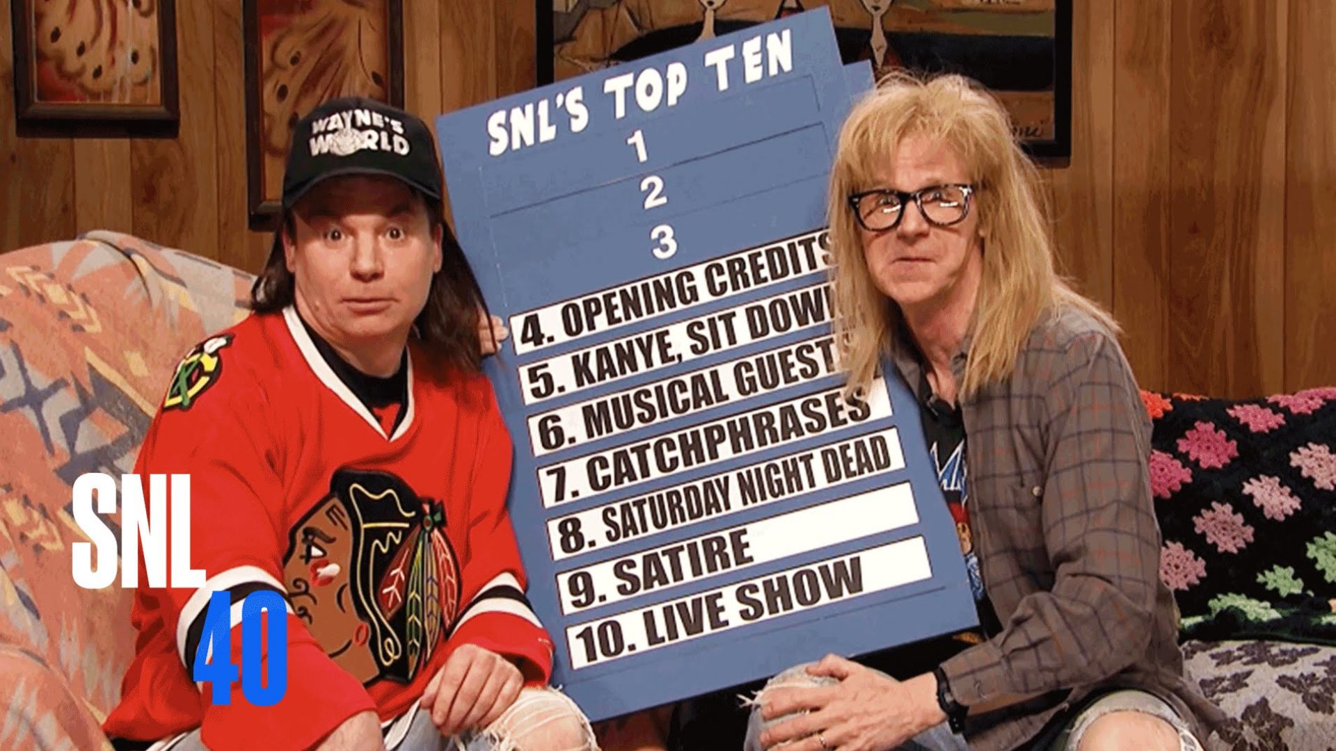 Wayne&#039;s World Re-Unites for Saturday Night Live 40th Anniver