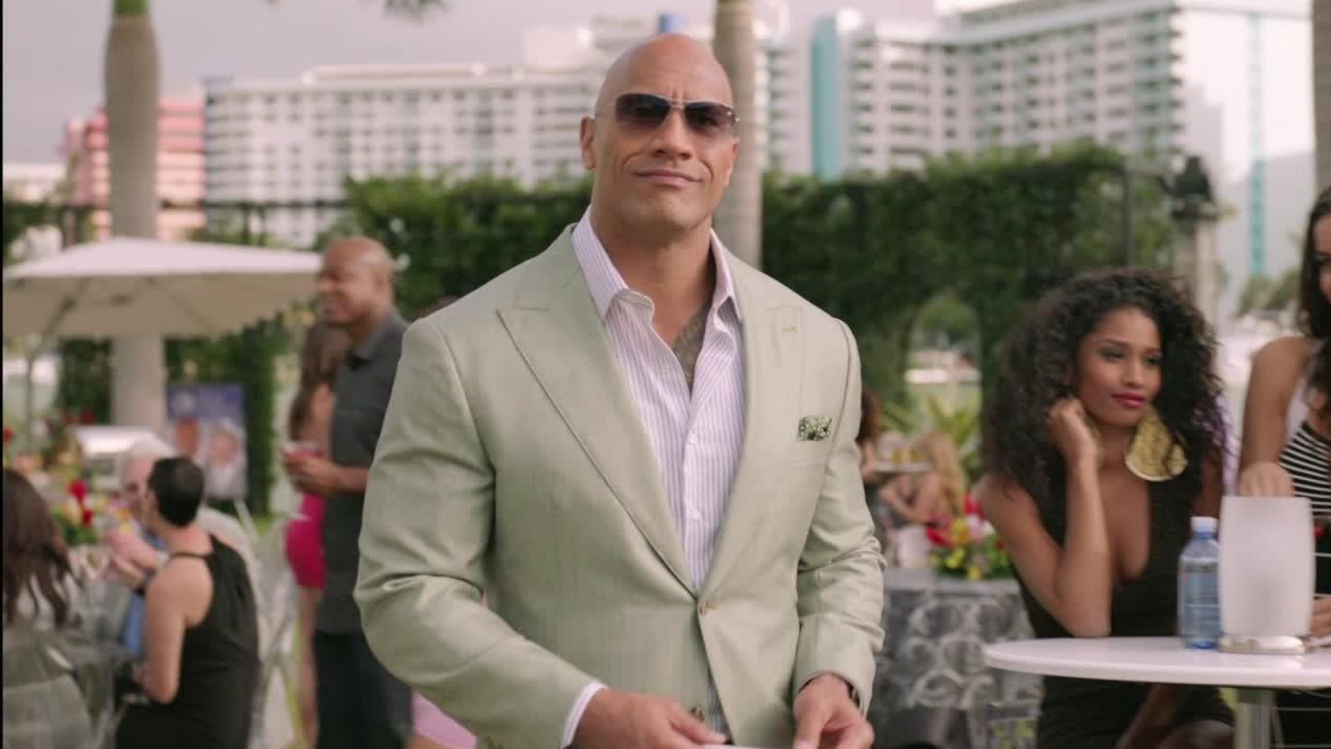 Dwayne Johnson is Ex-Footballer Tunred Financial Advisor in 