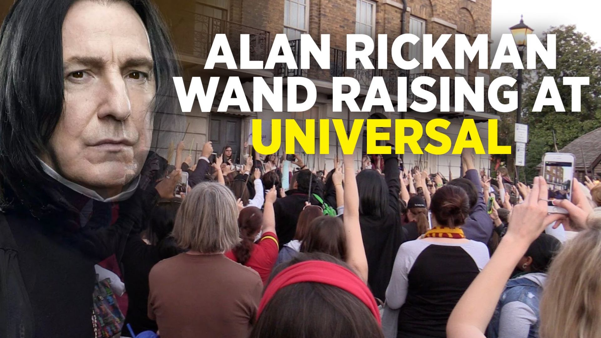 Wand Raising For Alan Rickman At &quot;a Celebration Of Harry Pot